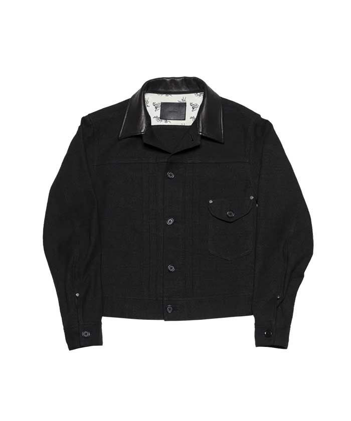 ＜The LettersCOW BOY JACKET -BASKET LINEN SILK-