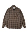 ＜Hombre Nino＞PLAID HALF ZIP SHIRT (HN0241-SH0004 )