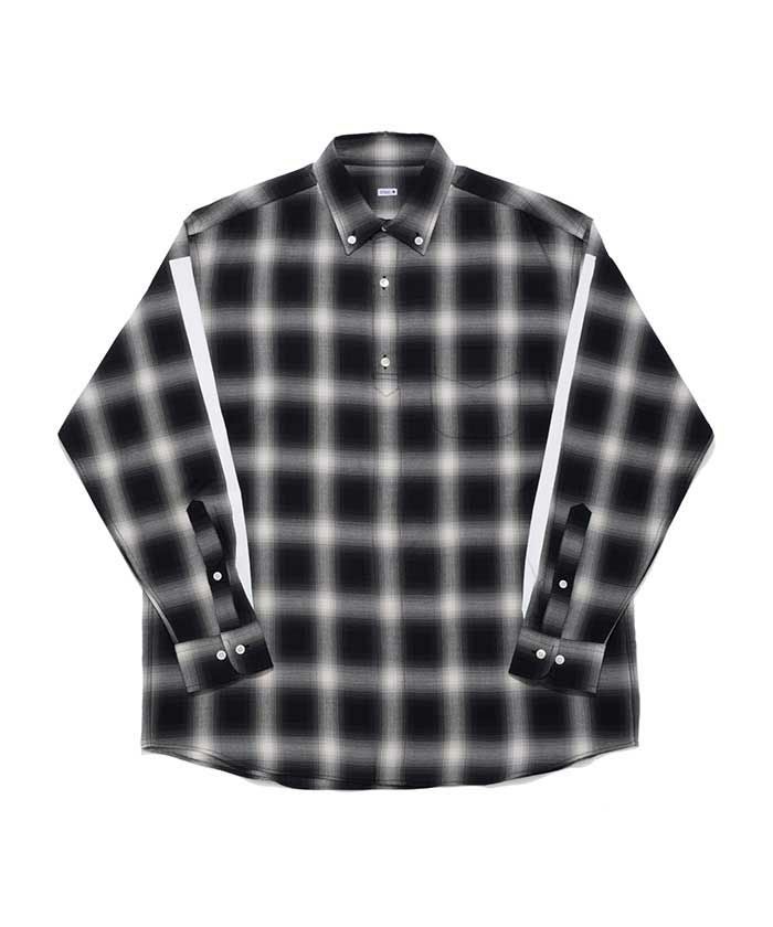 ＜SEQUEL＞FLYFRONT NEL CHECK SHIRT (SQ-24SS-SH-01)
