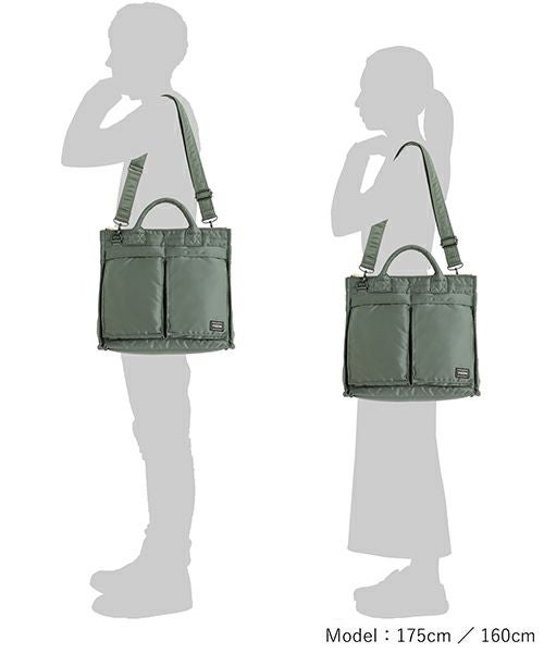 【P】PORTER / TANKER スクエアトートバッグ L TANKER SQUARE TOTE BAG(L)-タンカースクエアトートバッグ L-PORTER