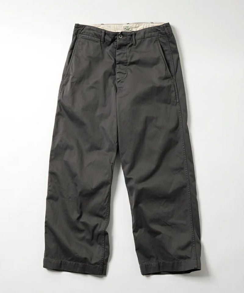 GOLD＞SELVEDGE WEAPON WIDE TROUSERS | MAKES ONLINE STORE