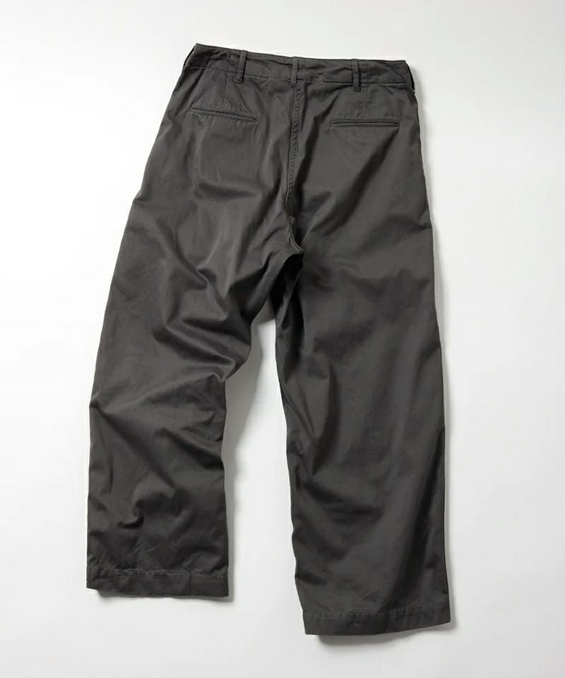 GOLD＞SELVEDGE WEAPON WIDE TROUSERS | MAKES ONLINE STORE