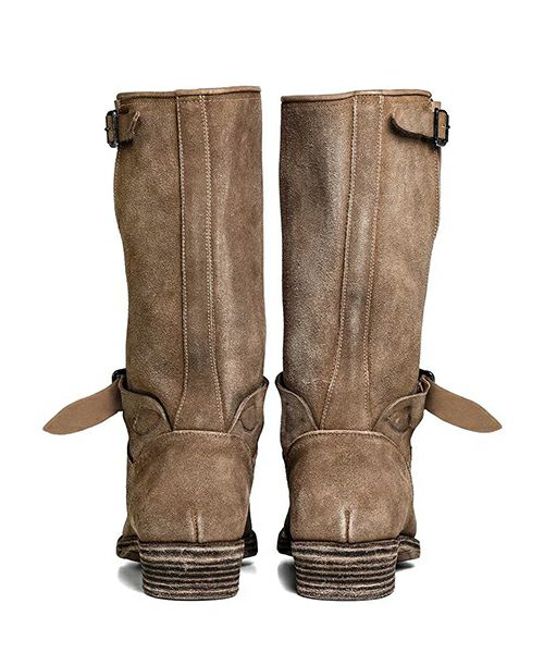 TAKAHIROMIYASHITATheSoloist.＞engineer boots.(suede) | MAKES