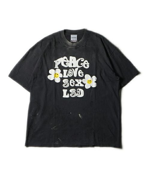 トップス READYMADE SS T-SHIRT PEACE BLACK READYMADE＞SS T-SHIRT PEACE/BLK | MAKES ONLINE STORE