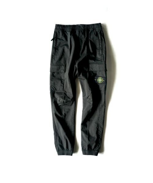 ＜STONE ISLAND＞REGULAR TAPERED CARGO PANTS(811531314) 【2024AW】