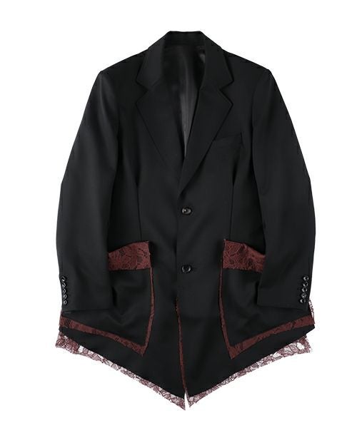 sulvam＞ギャバジンレースオーバージャケット | MAKES ONLINE STORE