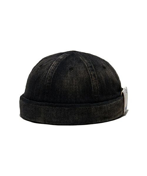 ＜THE H.W. DOG&CO＞VINTAGE DENIM ROLL CAP