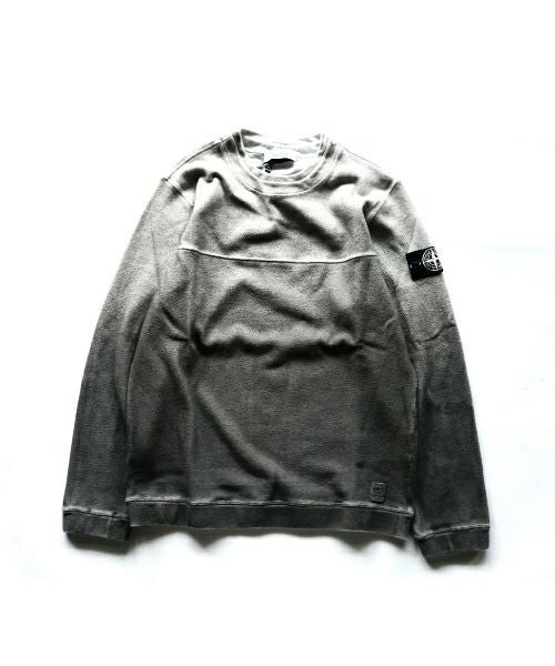 ＜STONE ISLAND＞CREWNECK SWEAT SHIRT CLOSED LOOP PROJECT(8115657T3) 【2024AW】