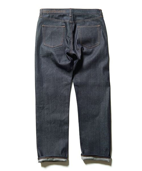 uniform experiment＞RIGID STRETCH DENIM TAPERED PANTS | MAKES