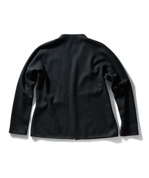 山内＞縮絨アルパカニットカーディガン | MAKES ONLINE STORE