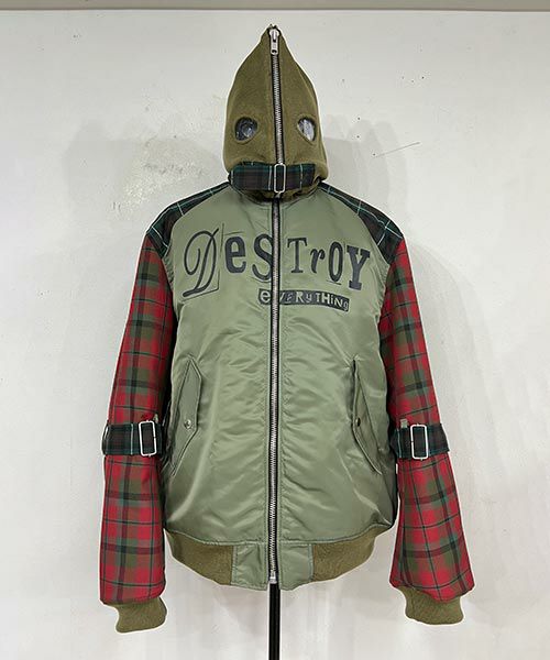 ＜KIDILL＞BONDAGE MA-1 JACKET (KL860)