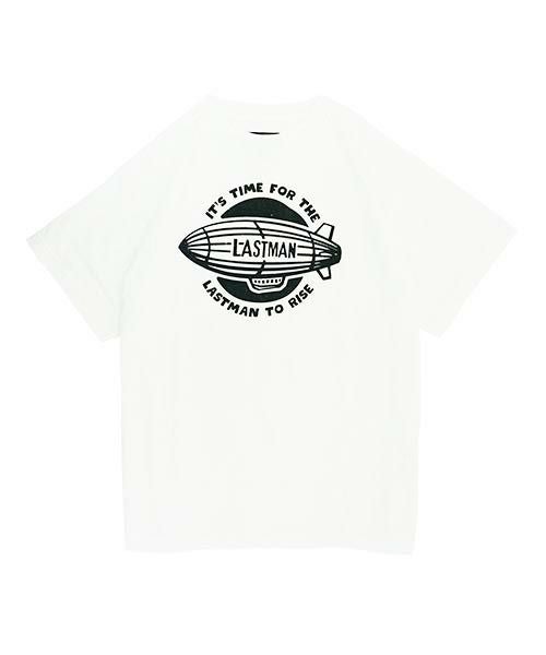 ＜LASTMAN＞PRINTED TEE SHIRTS "ZEPPELIN"