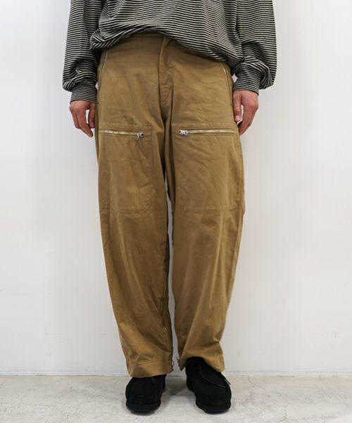 blurhms＞ Brushed Twill Mechanic Pants | MAKES ONLINE STORE