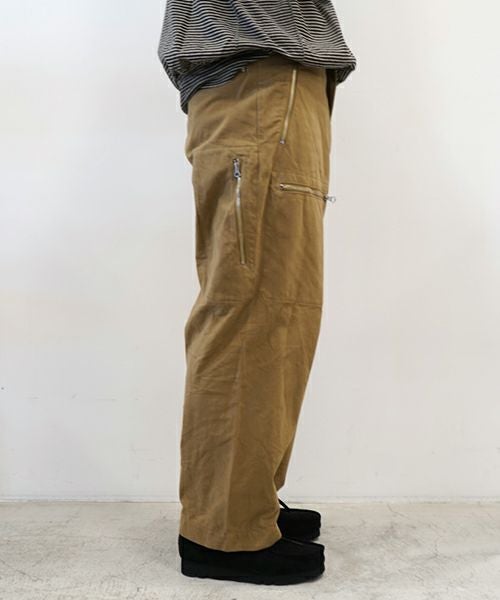blurhms＞ Brushed Twill Mechanic Pants | MAKES ONLINE STORE