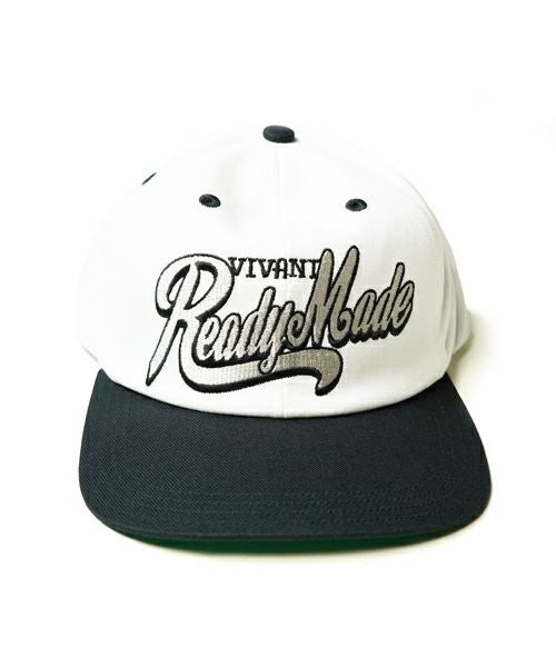 ＜READYMADE＞TWO TONE CAP/WHITE