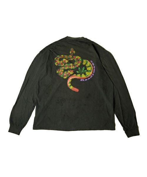 READYMADE＞LS T-SHIRT SNAKE/BLACK | MAKES ONLINE STORE
