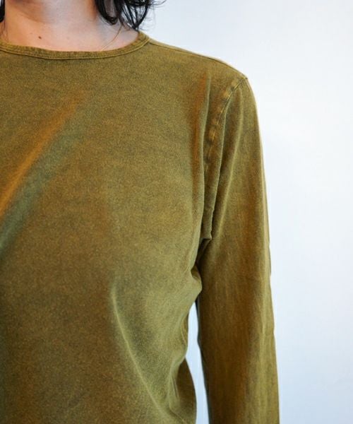 GABRIELA COLL GARMENTS＞ORGANIC COTTON LONG SLEEVE T-SHIRT | MAKES