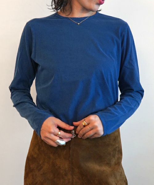 GABRIELA COLL GARMENTS＞ORGANIC COTTON LONG SLEEVE T-SHIRT | MAKES 