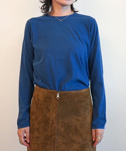 GABRIELA COLL GARMENTS＞ORGANIC COTTON LONG SLEEVE T-SHIRT | MAKES