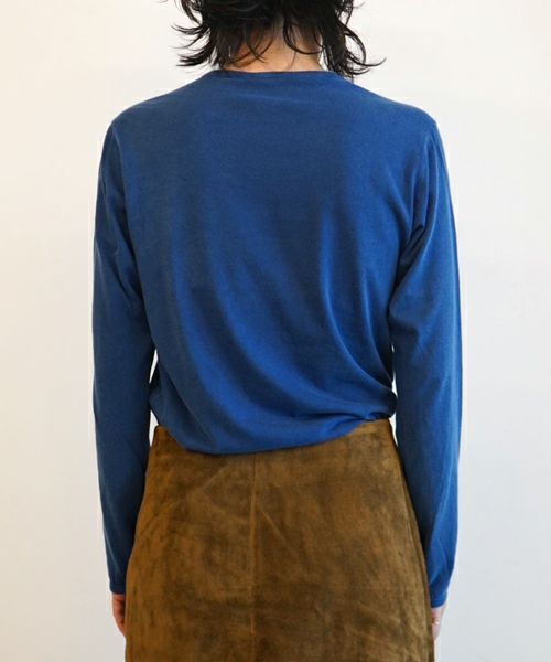 GABRIELA COLL GARMENTS＞ORGANIC COTTON LONG SLEEVE T-SHIRT | MAKES