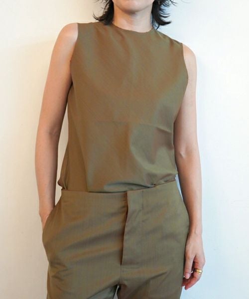 GABRIELA COLL GARMENTS＞LORO PIANA FINE WOOL BIAS CUT TOP | MAKES