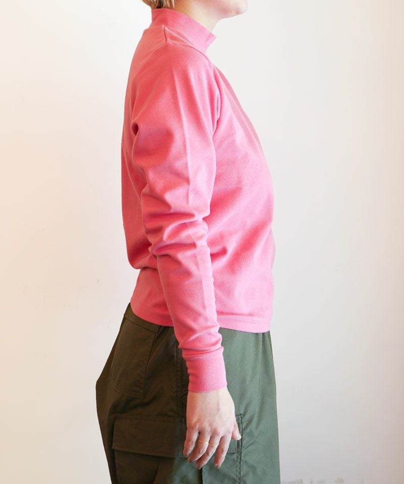 HYKE＞MOCKNECK LONG-SLV TEE | MAKES ONLINE STORE