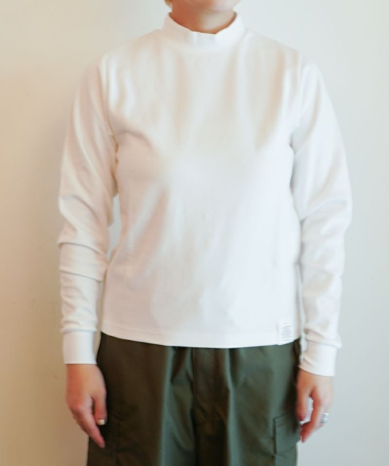HYKE＞MOCKNECK LONG-SLV TEE | MAKES ONLINE STORE