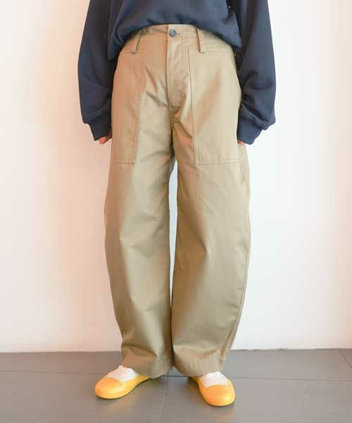 SOFIE D'HOORE ソフィードール 24ss ポリエステル パンツ SOFIE D'HOORE＞pants with patched pockets | MAKES ONLINE STORE