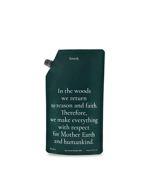 ＜hinok＞The Spray 450ml (refill)