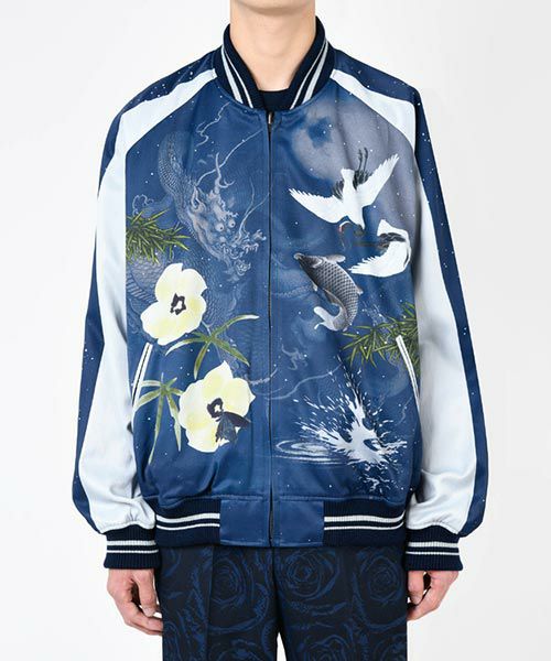 LAD MUSICIAN＞CARP & SPLASH SOUVENIR JACKET | MAKES ONLINE STORE