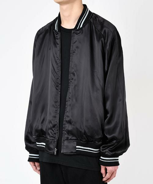 ジャケット・アウター LAD MUSICIAN SATIN INKJET CARP & SPLASH LAD MUSICIAN＞CARP & SPLASH SOUVENIR JACKET | MAKES ONLINE STORE
