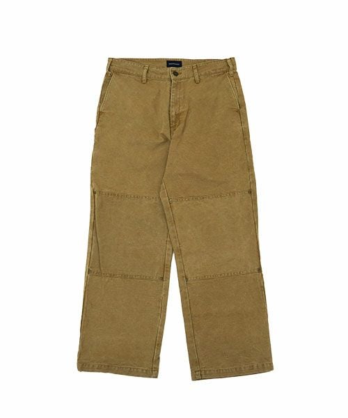 美品Decendant 2タックTROUSERS サイズ2 DESCENDANT＞DET DOUBLE KNEE TROUSERS | MAKES ONLINE STORE
