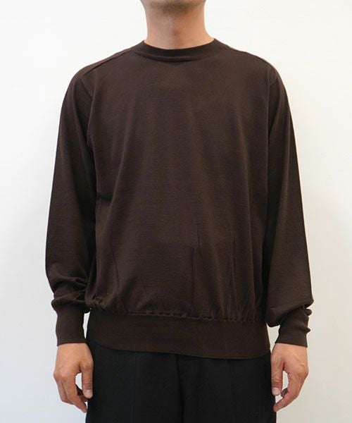 トップス blurhms Knit BHS24F021 Wool Cashmere Silk Knit Crew Neck | blurhms(ブラームス) / トップス