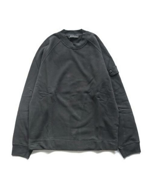 ＜STONE ISLAND＞LIGHT PURE RMS WOOL CREWNECK KNIT(8115566FC) 【2024AW】