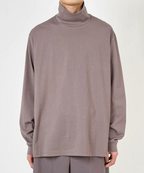 LAD MUSICIAN＞LONG SLEEVE HIGH NECK BIG T-SHIRT | MAKES ONLINE STORE