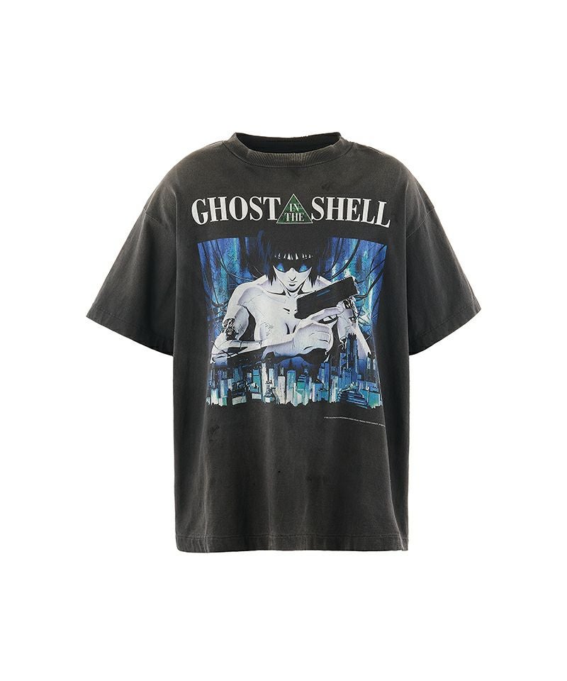 SAINT MICHAEL＞GS_SS TEE / GITS / BLACK | MAKES ONLINE STORE