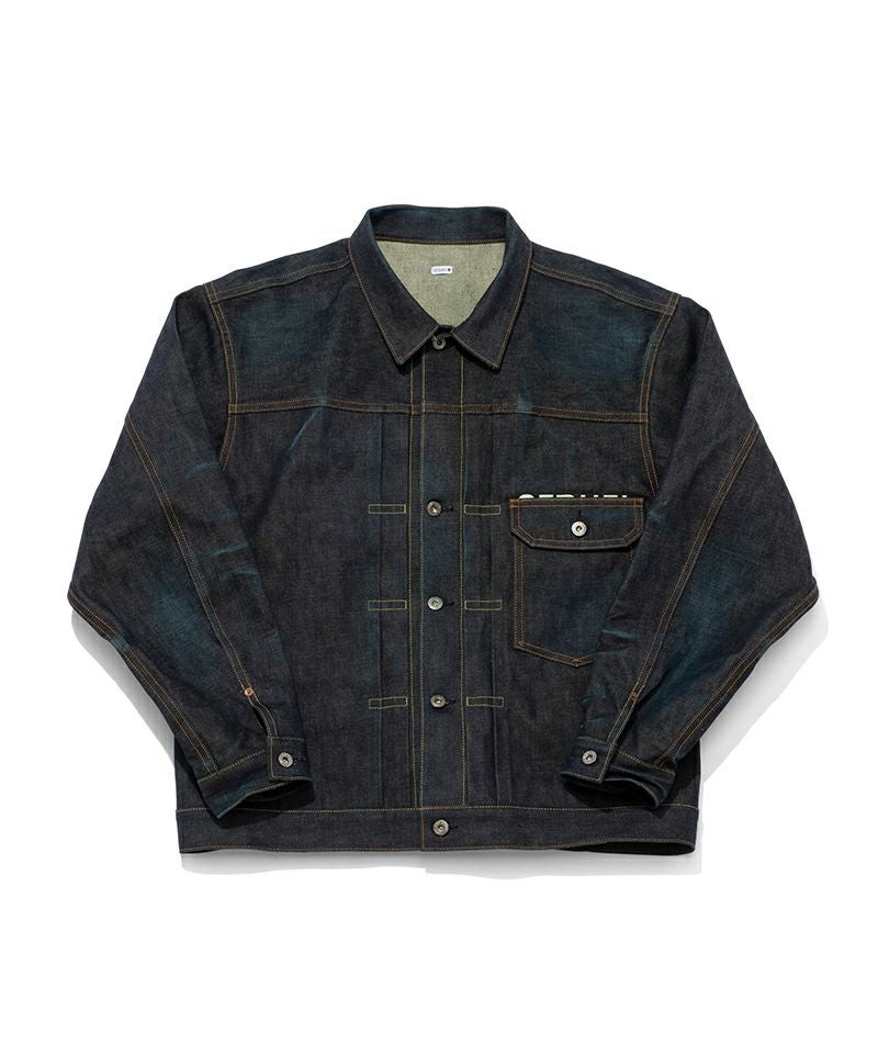 ＜SEQUEL＞FRAGMENT x SEQUEL 生立体 DENIM JACKET (SQ-24AW-JK-02)
