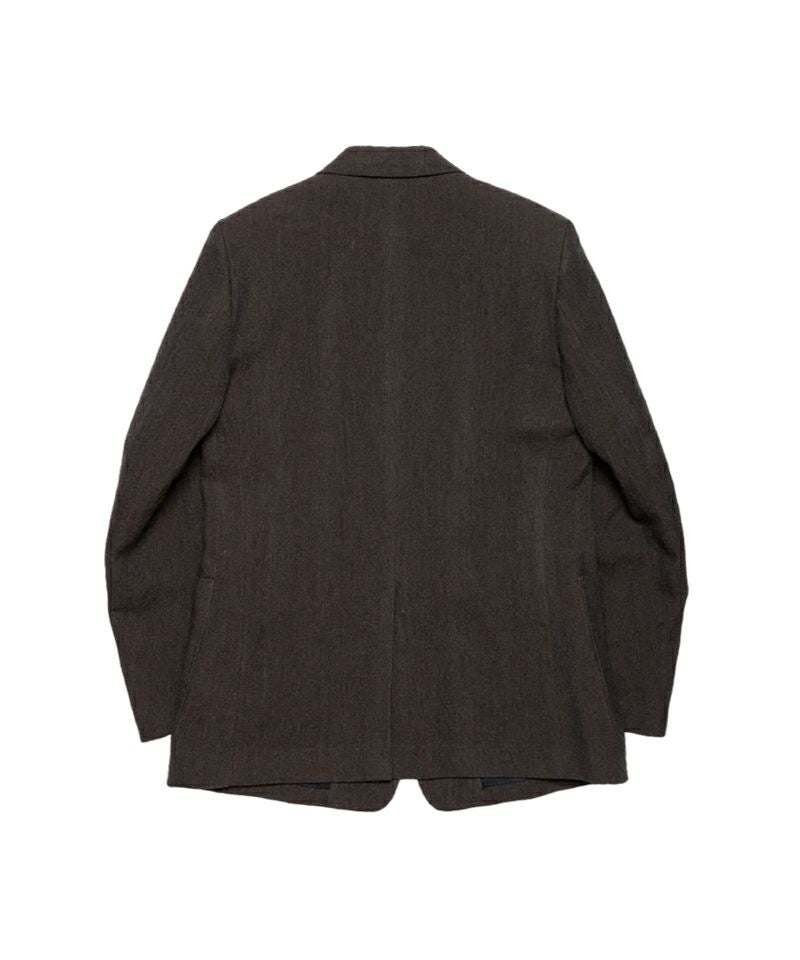 The Letters＞SINGLE BREASTED PACH POCKET JACKET -WOOL LINEN