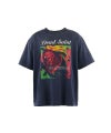 ＜SAINT MICHAEL＞SS TEE / DEAD SAINT / NAVY