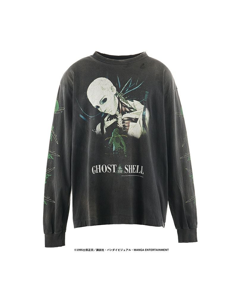 SAINT MICHAEL＞GS_LS TEE / GITS / BLACK | MAKES ONLINE STORE