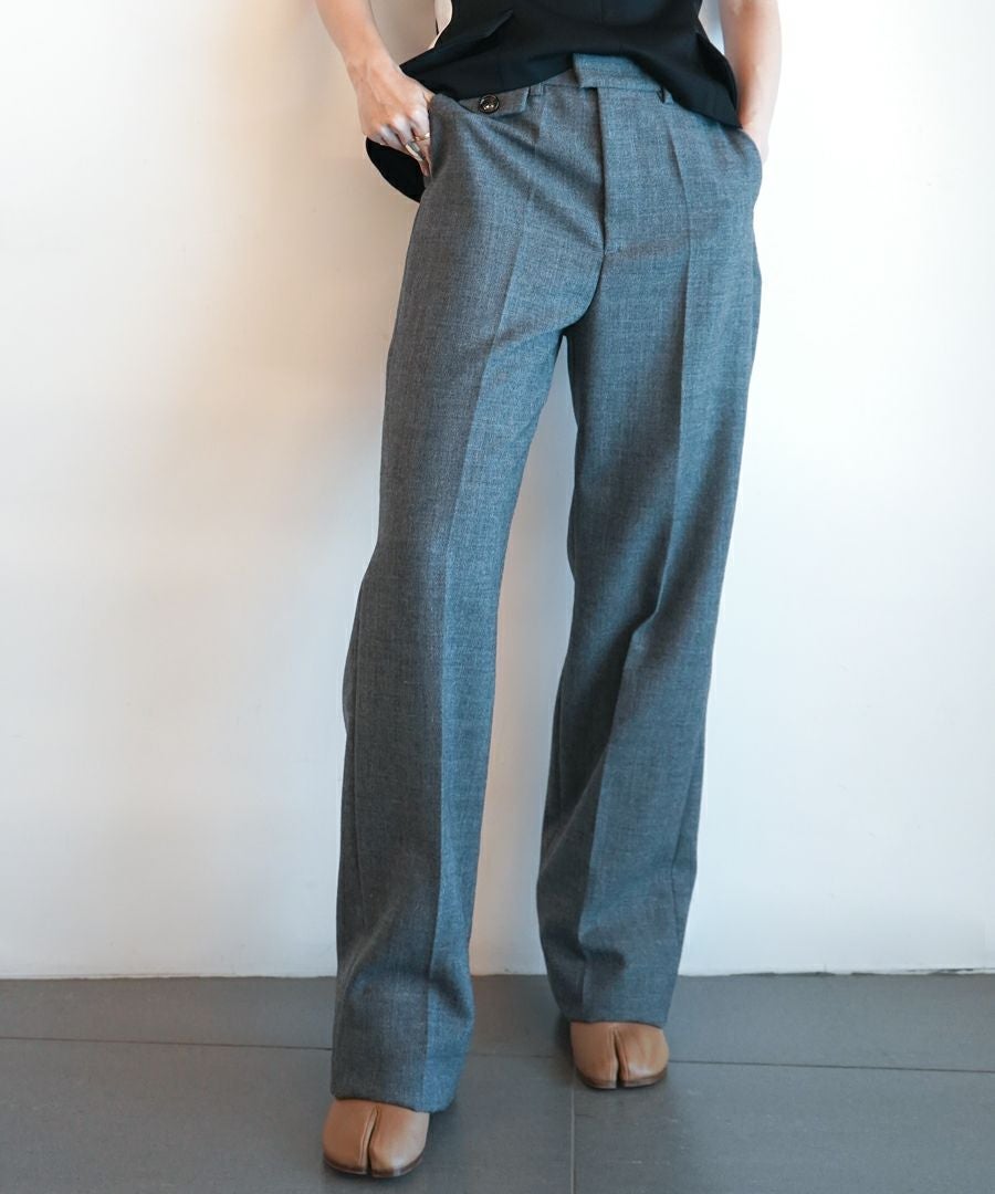 Meryll Rogge＞HIGH WAIST TROUSERS W/POCKET DETAIL | MAKES ONLINE STORE