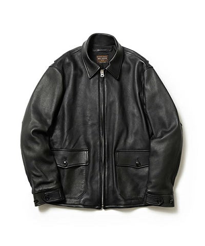 MR.OLIVE＞HAIR SHEEP SOFT LEATHER / TYPE M421A FLIGHT JACKET 