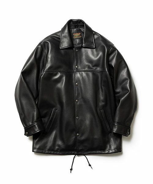 ＜MR.OLIVE＞SKOOKUM COLLABORATION / LAMB LEATHER COACH JACKET