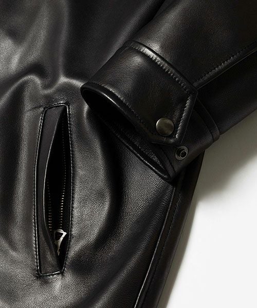 MR.OLIVE＞SKOOKUM COLLABORATION / LAMB LEATHER COACH JACKET