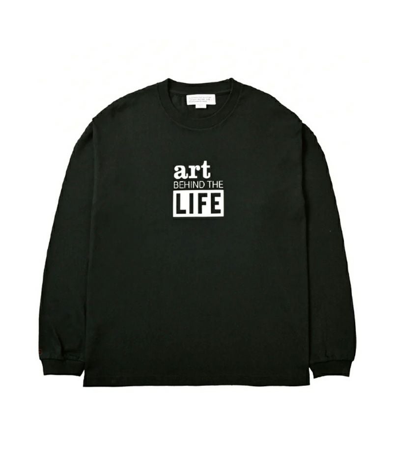 ＜ARTIST PROOF®＞ART BEHIND THE LIFE T-SHIRT LS BLACK