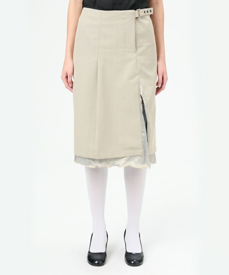 OUR LEGACY＞CLASP SKIRT(Lucid Pistachio Rural Wool) | MAKES ONLINE