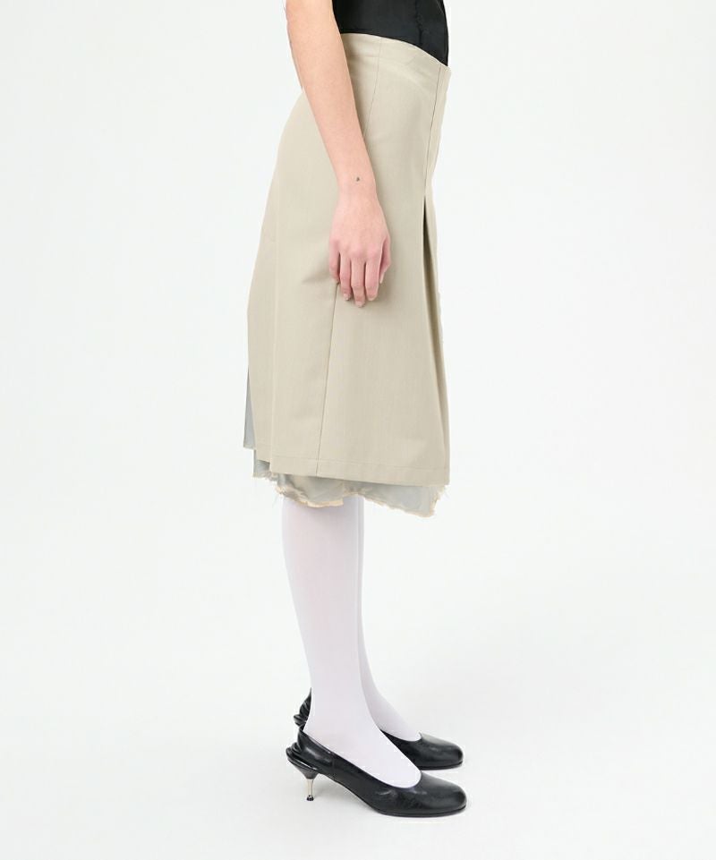 OUR LEGACY＞CLASP SKIRT(Lucid Pistachio Rural Wool) | MAKES ONLINE