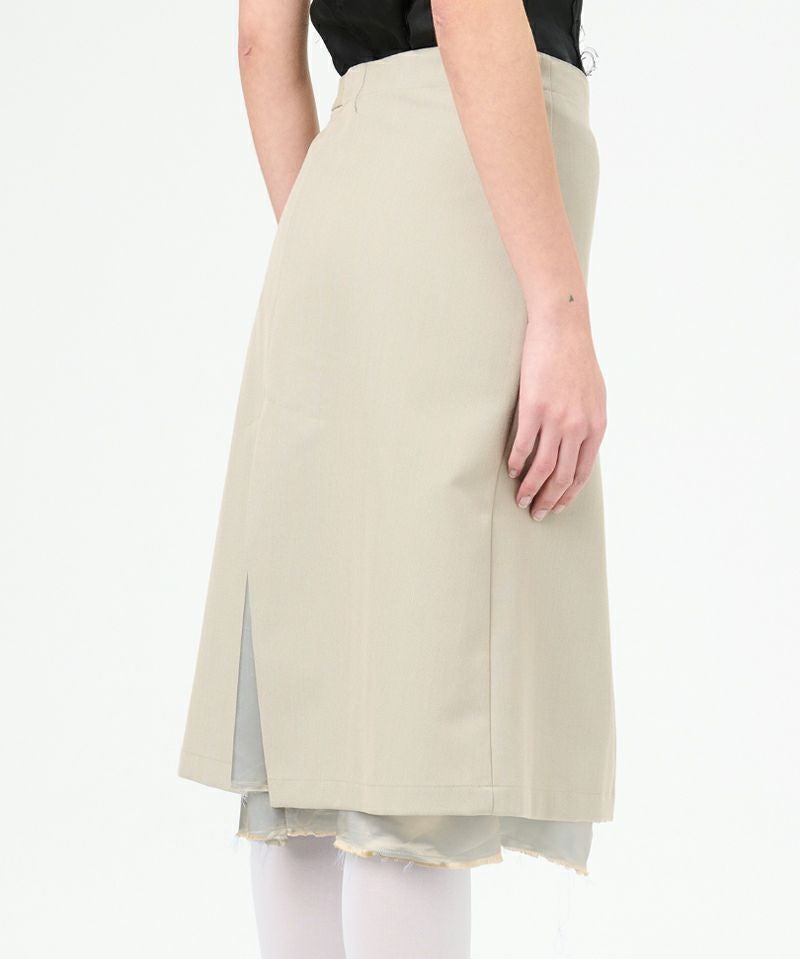 OUR LEGACY＞CLASP SKIRT(Lucid Pistachio Rural Wool) | MAKES ONLINE