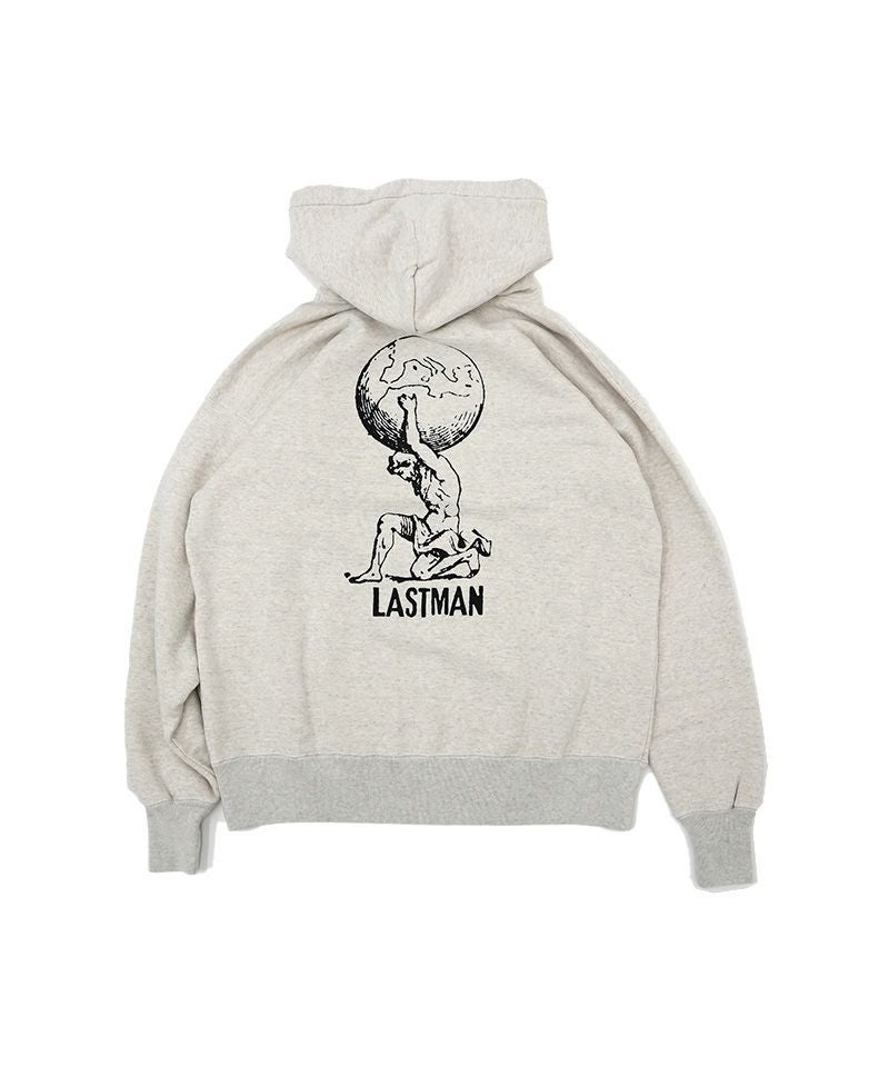 ＜LASTMAN＞PRINTED HOODIE "STATUE"