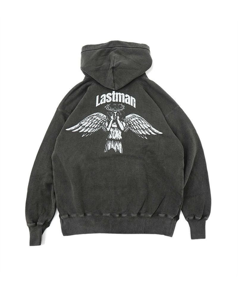 ＜LASTMAN＞PRINTED HOODIE "ANGEL"